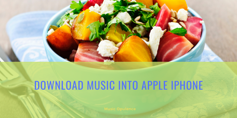 Download Music into Apple iPhone